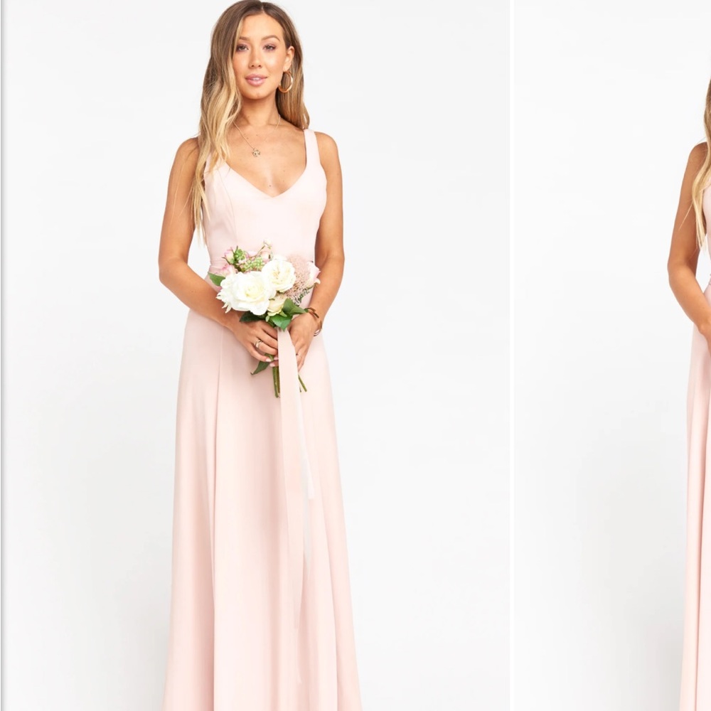 Show Me Your MuMu Jenn Maxi Dress in Dusty Blush.